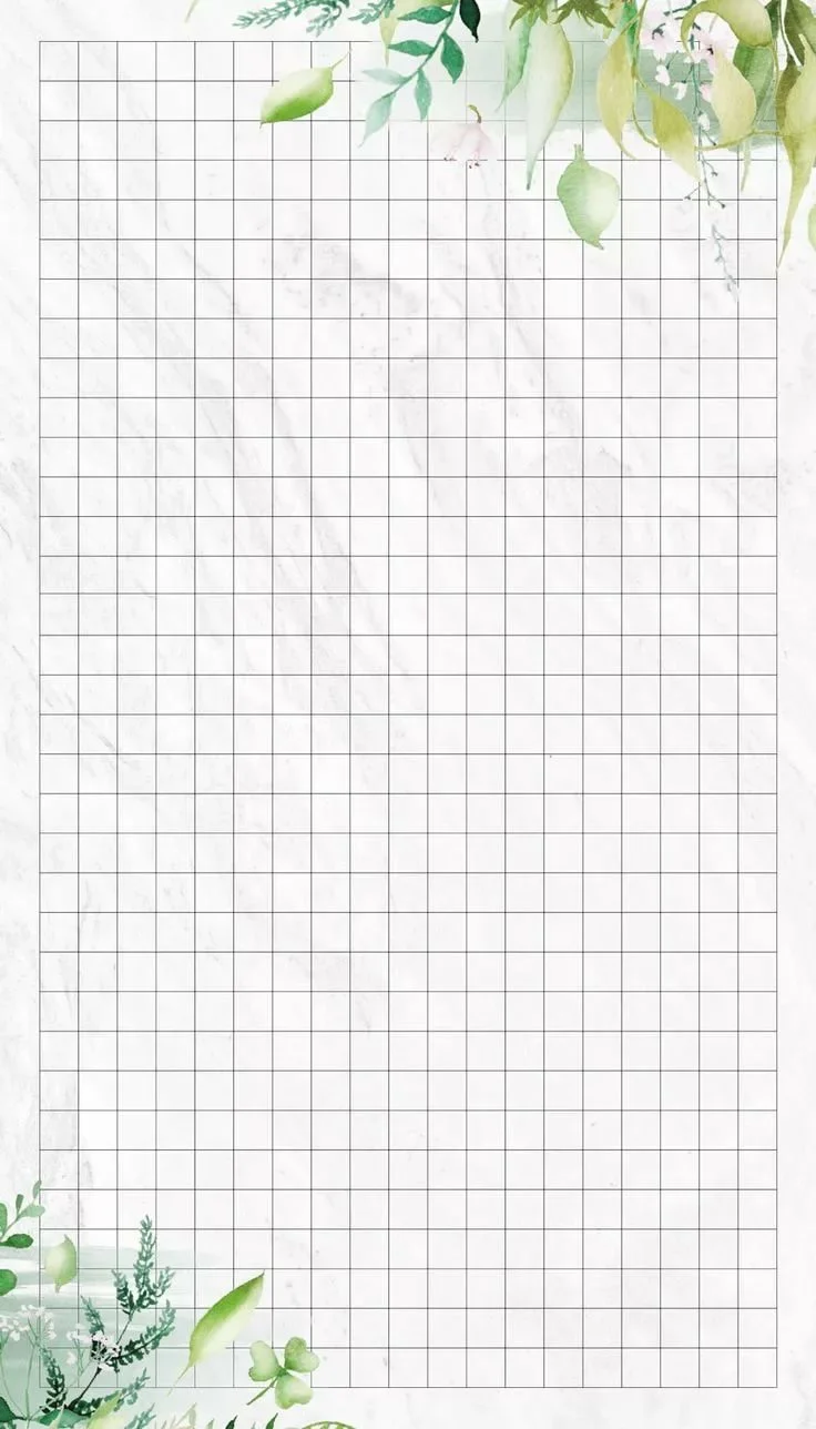 Лист в клетку