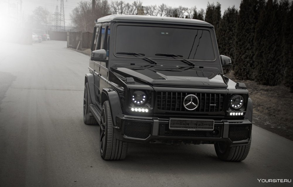 Mercedes g63 AMG Бандитский