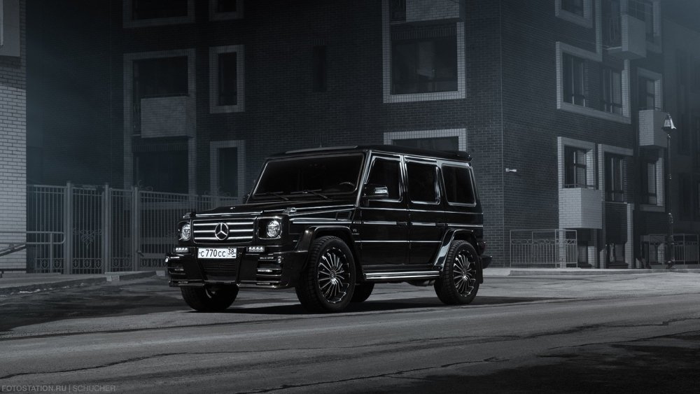 Mercedes Gelandewagen g55 AMG Бандитский