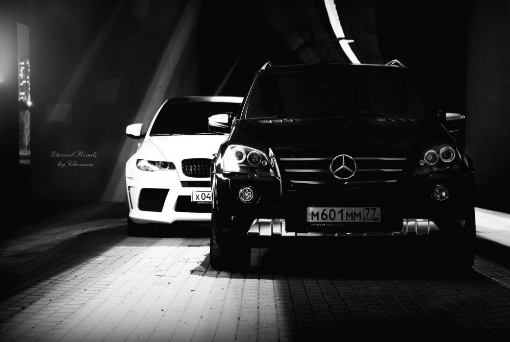 Мерседес БМВ х5 черная