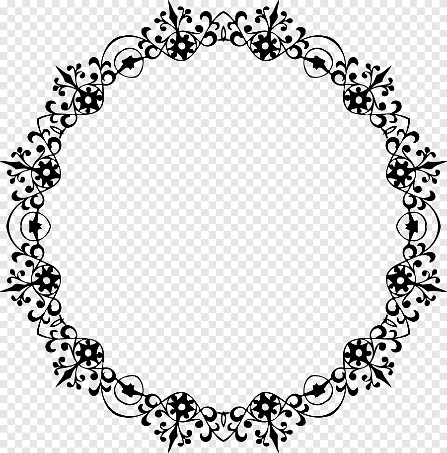 Круглая рамка