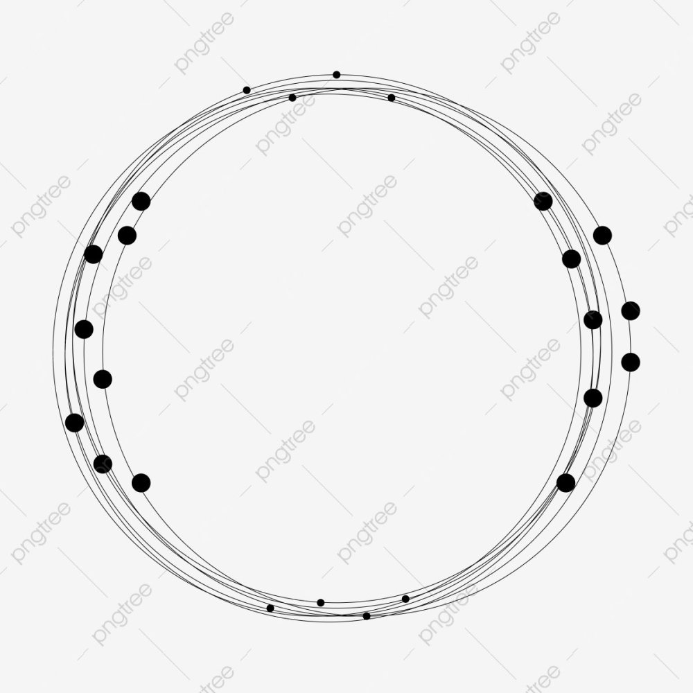 Круглая рамка