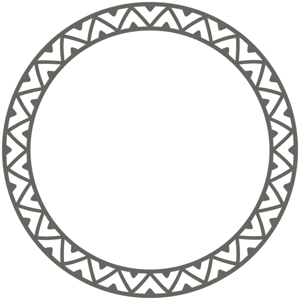 Геометрический узор по кругу