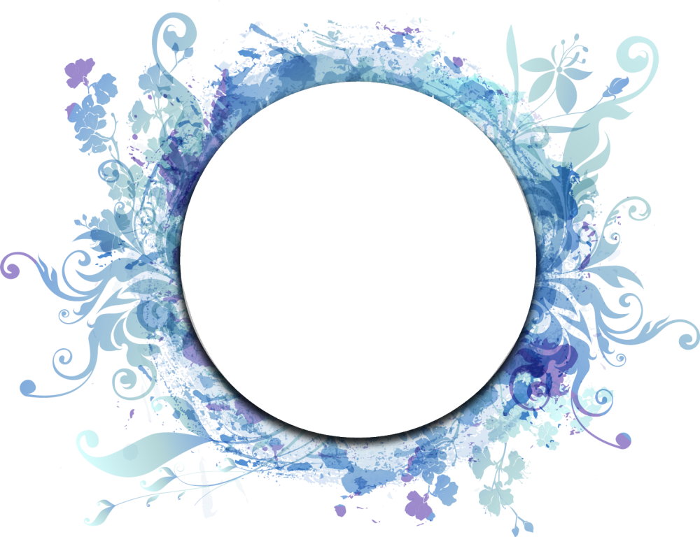 Круглая рамка