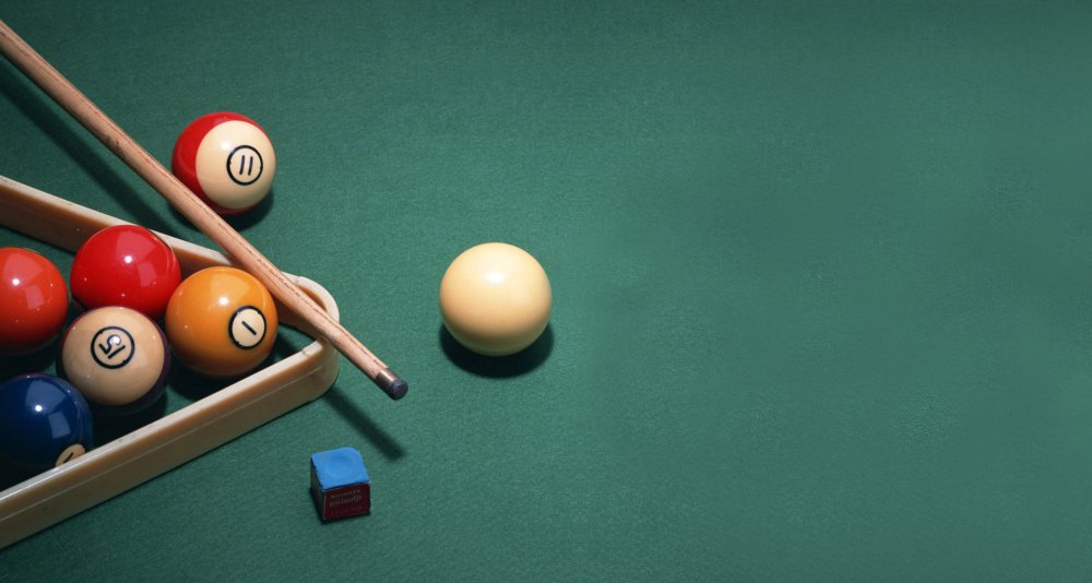 Бильярд реклама