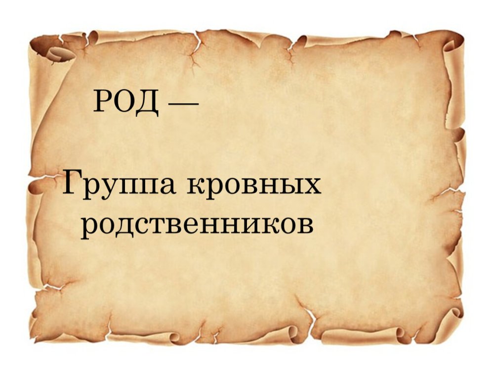 Старый лист пергамента