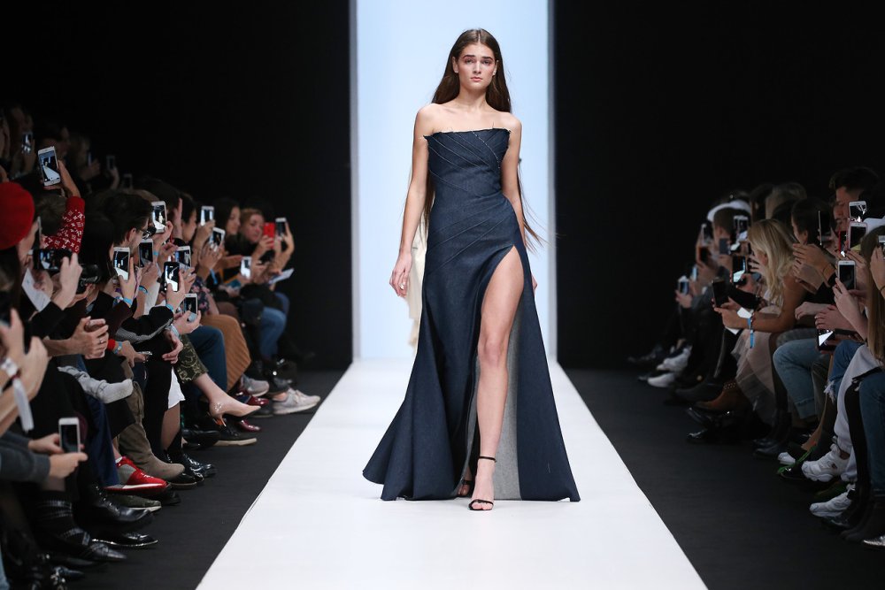 Фотомодели на подиуме