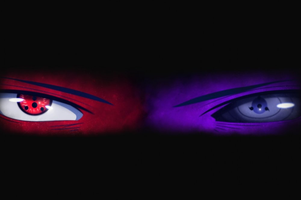 Шаринган Наруто 1080