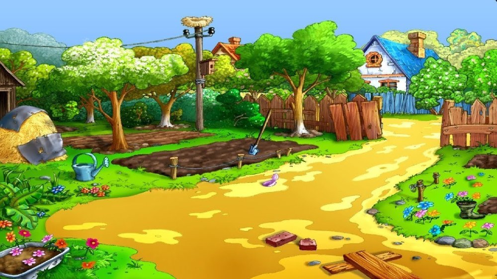 Сказочные домики с черепицей