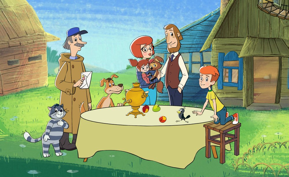 Мультяшная деревня