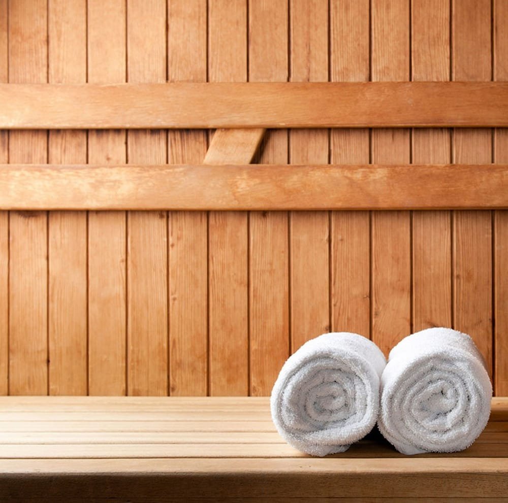 Фон для рекламы сауны