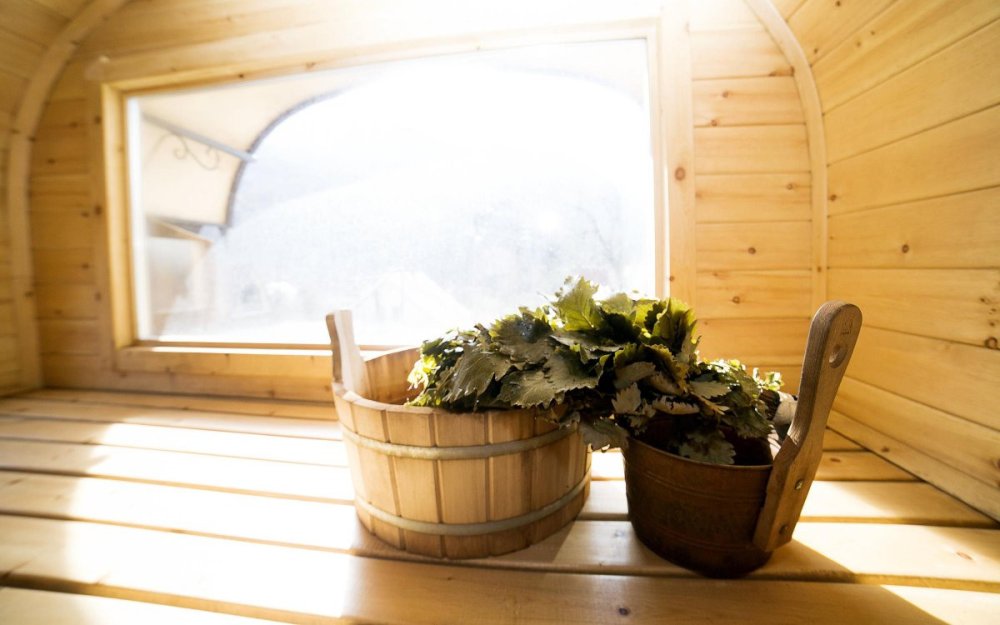 Сауна фон красивый