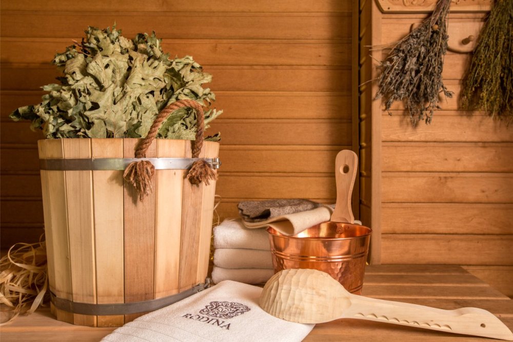 Сауна веник