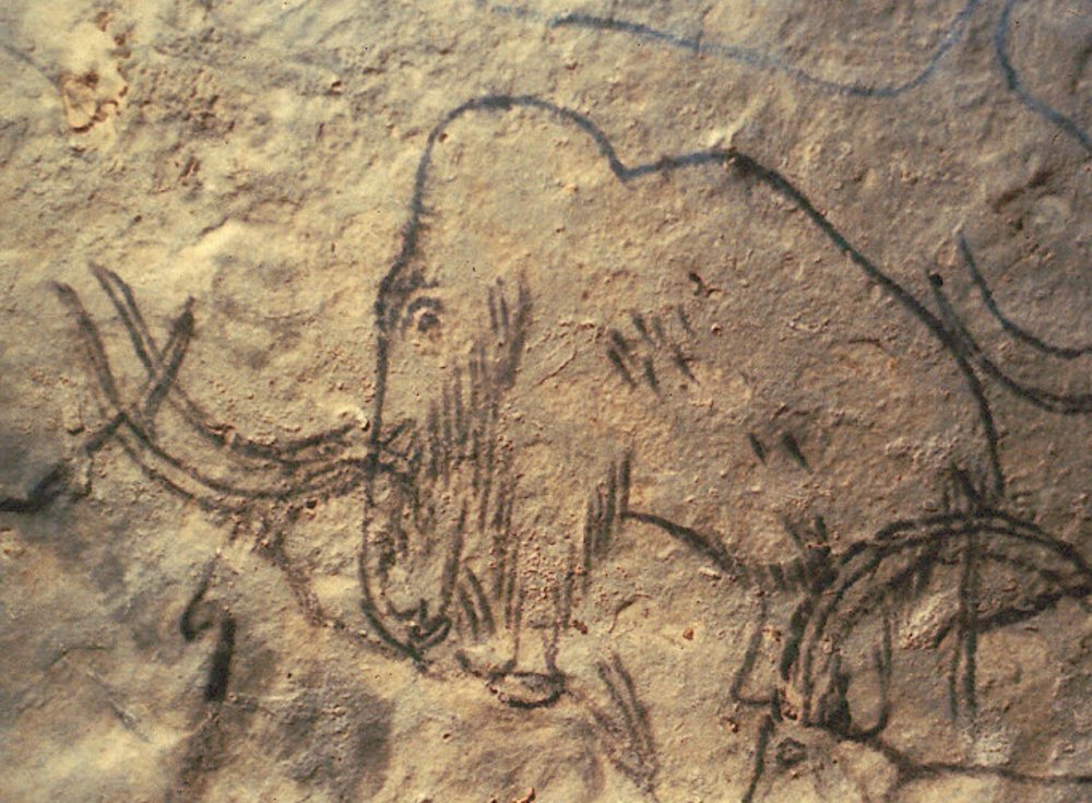 Наскальные рисунки пещеры ла марш