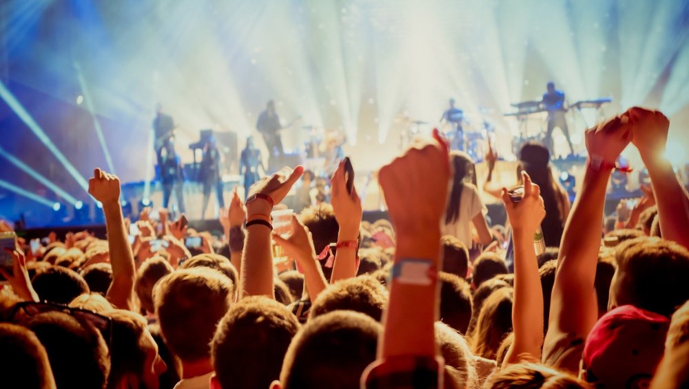 Люди на концерте