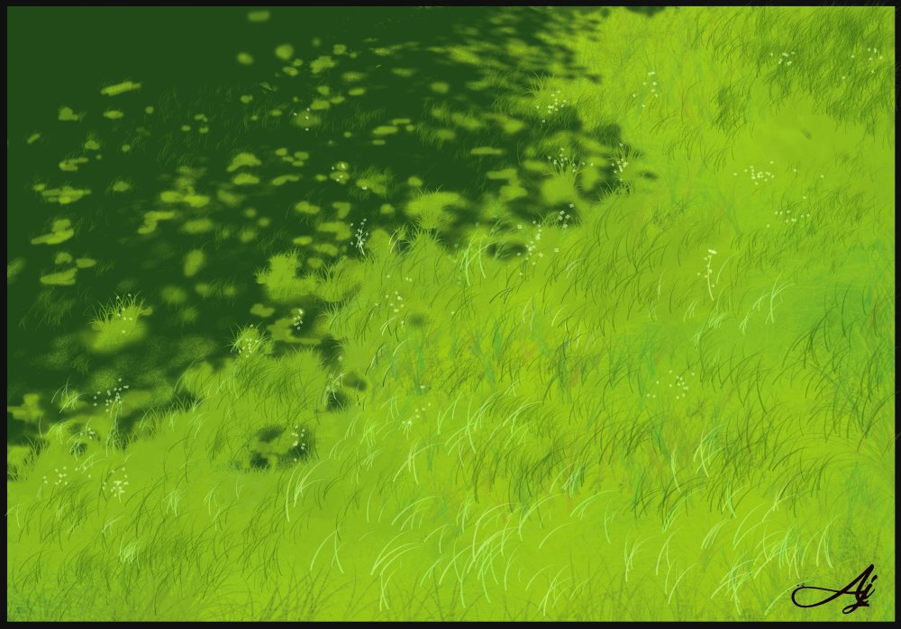 Minecraft блок травы