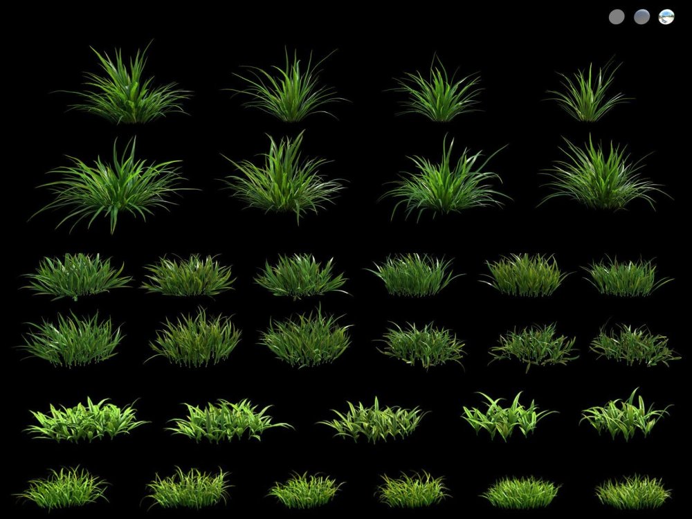 Текстура травы мультяшная