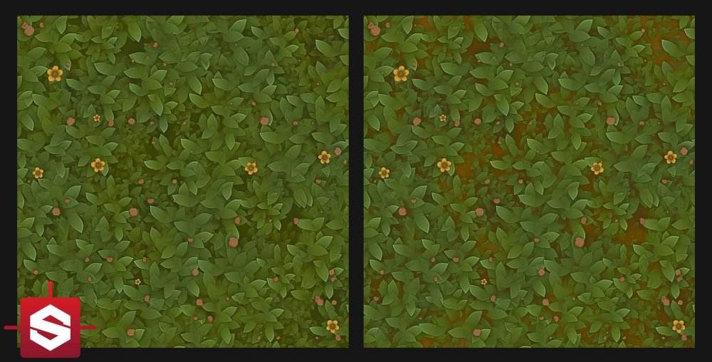 Текстура травы для unity3d