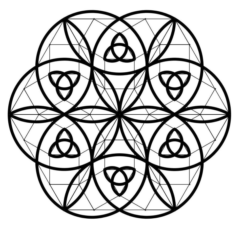 Цветок жизни Сакральная геометрия