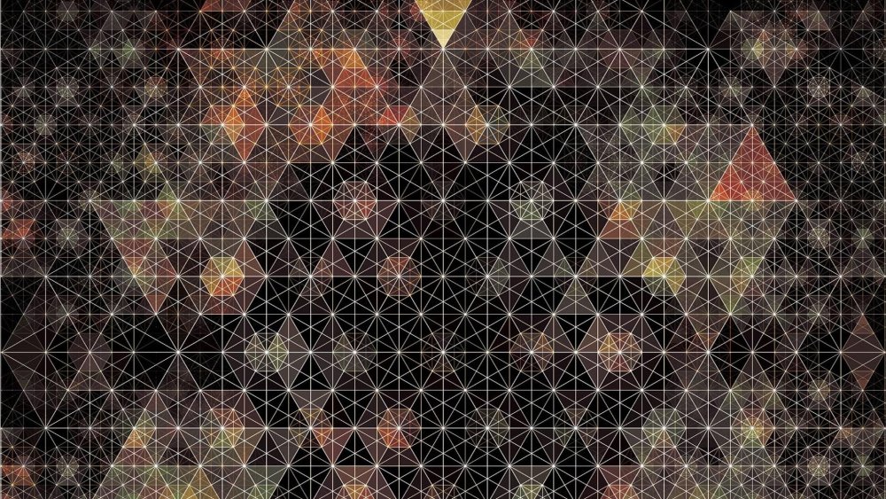 Цветок жизни Сакральная геометрия вектор