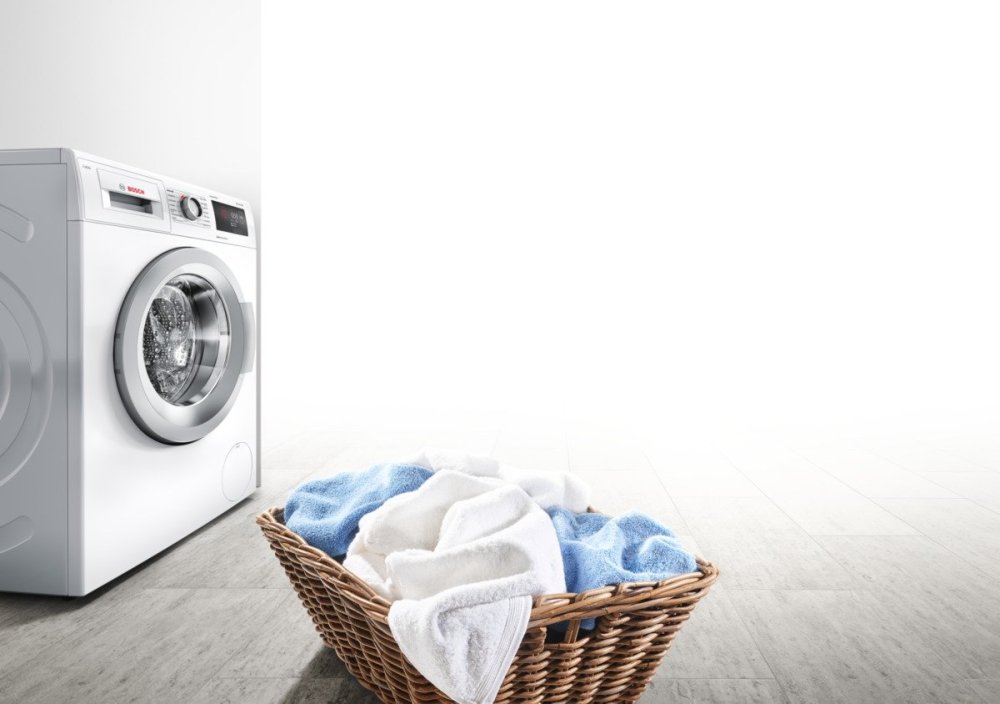 Стиральная машина в интерьере
