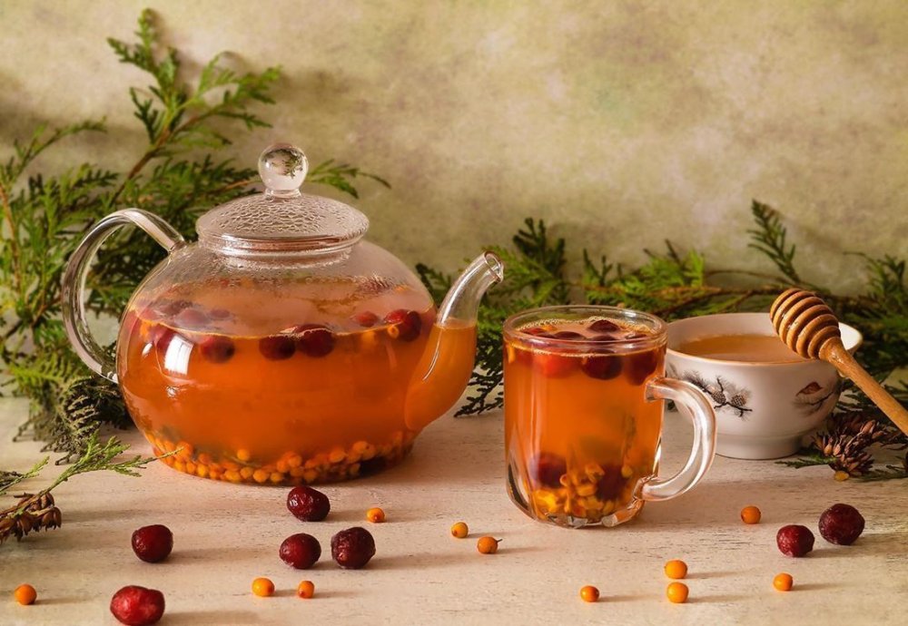 Чайник с травами