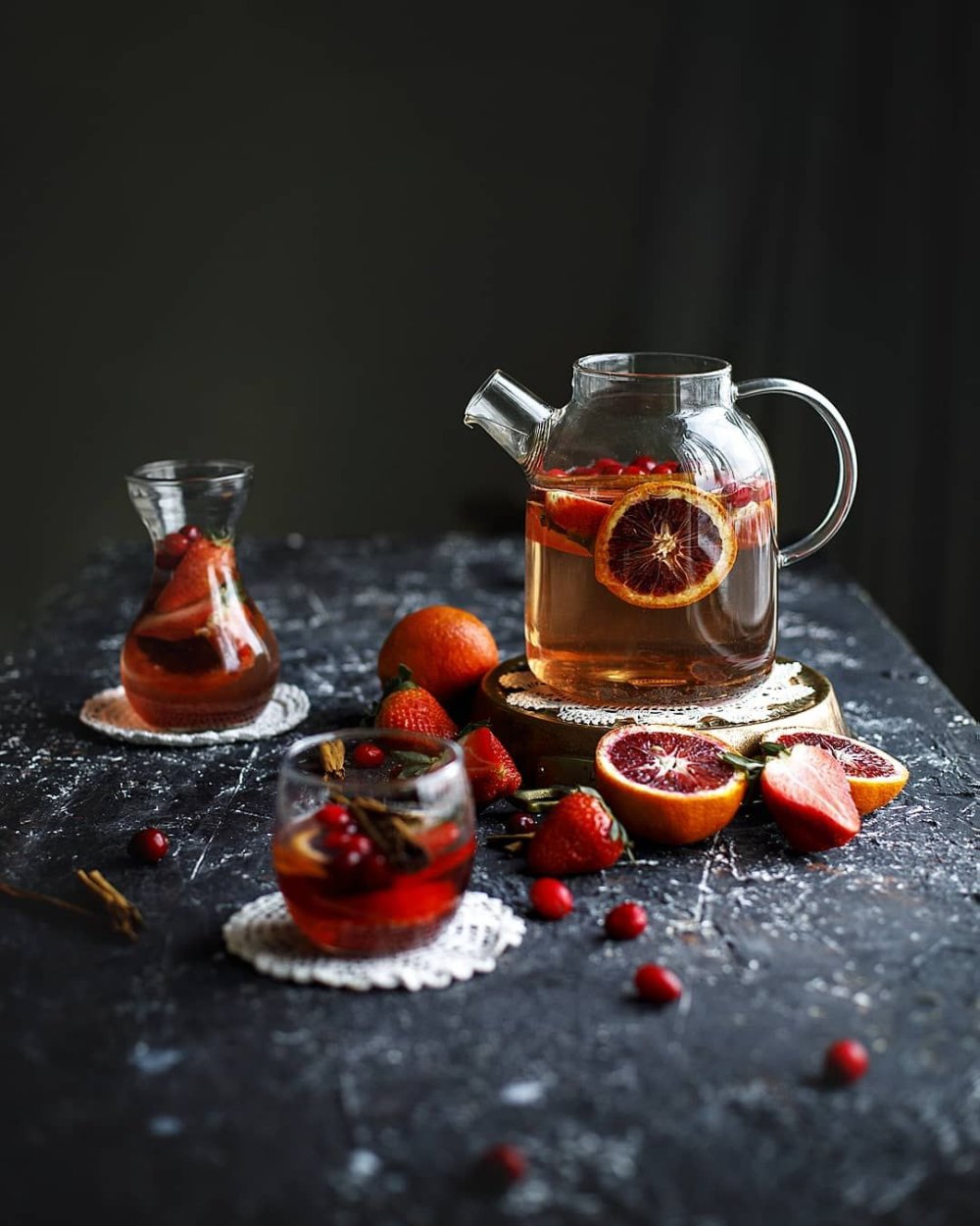 Чай с вишней