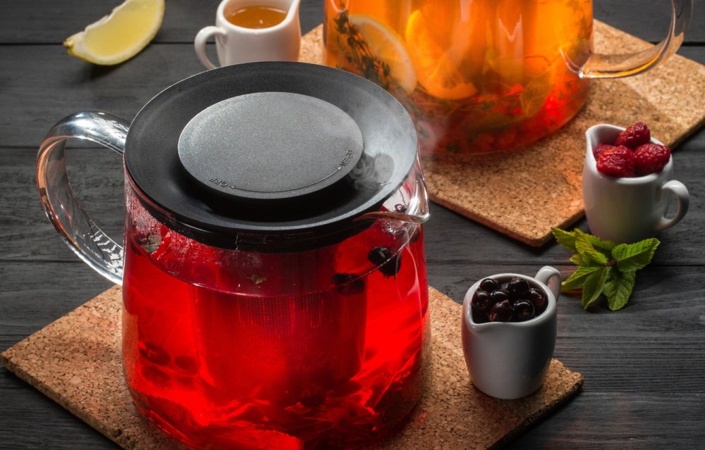 Чай "малина-мята"