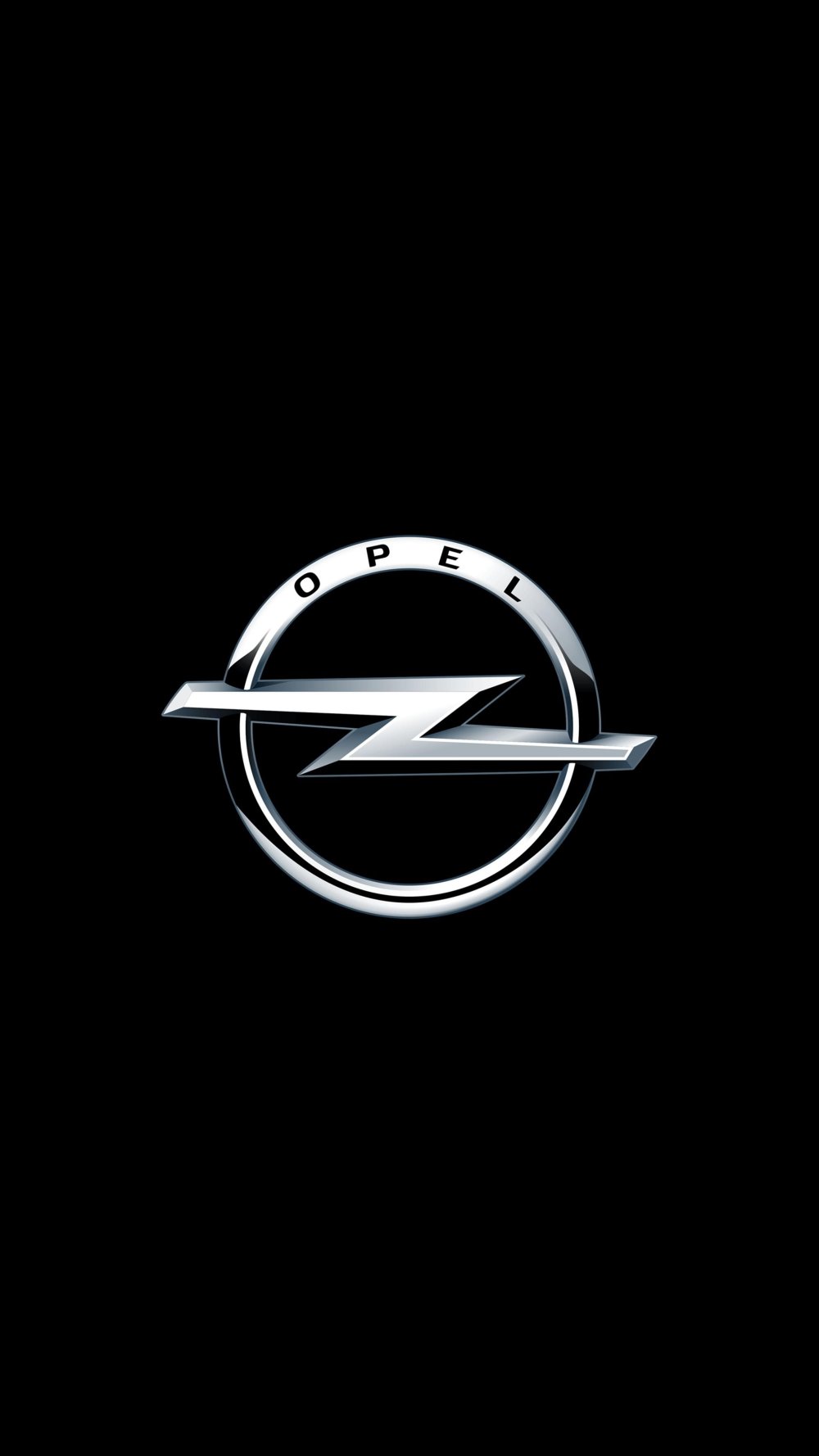 Opel логотип на белом фоне