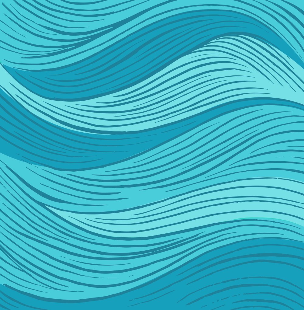 Фон волны