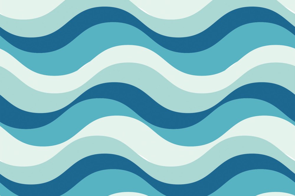 Стилизованные волны