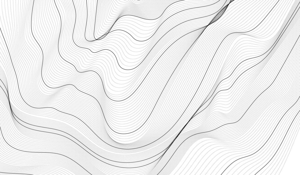 Паттерн волнистые линии