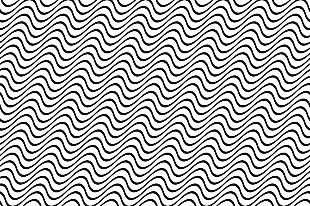 Паттерн волнистые линии
