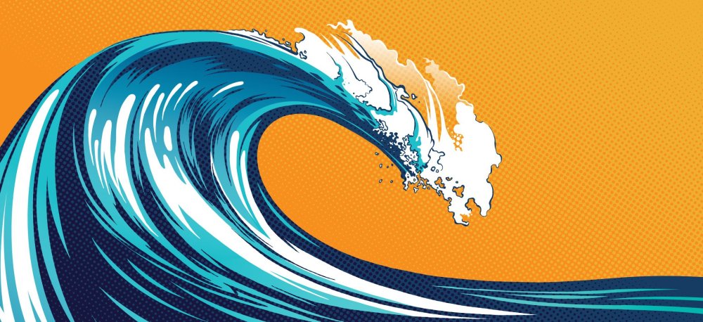 Абстракция волны