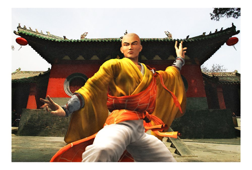 Шаолинь монах Дзеньята