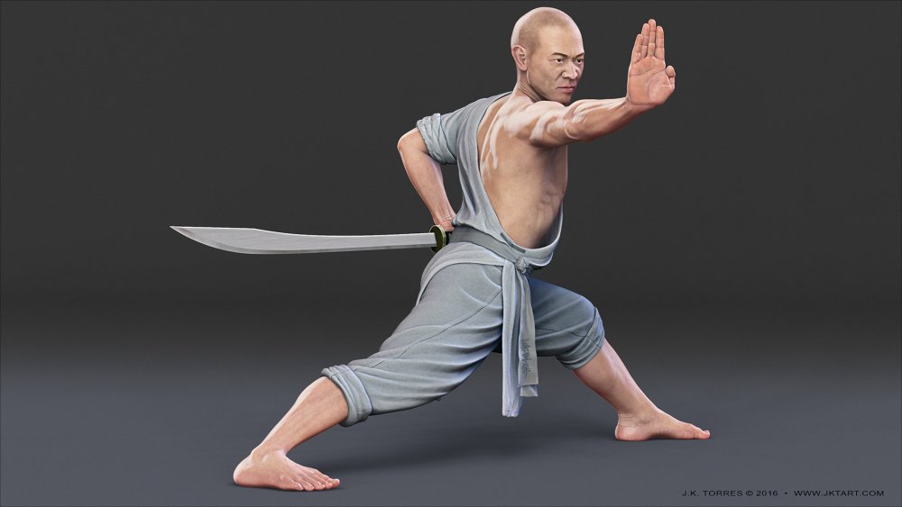 Монастырь монахов Шаолинь