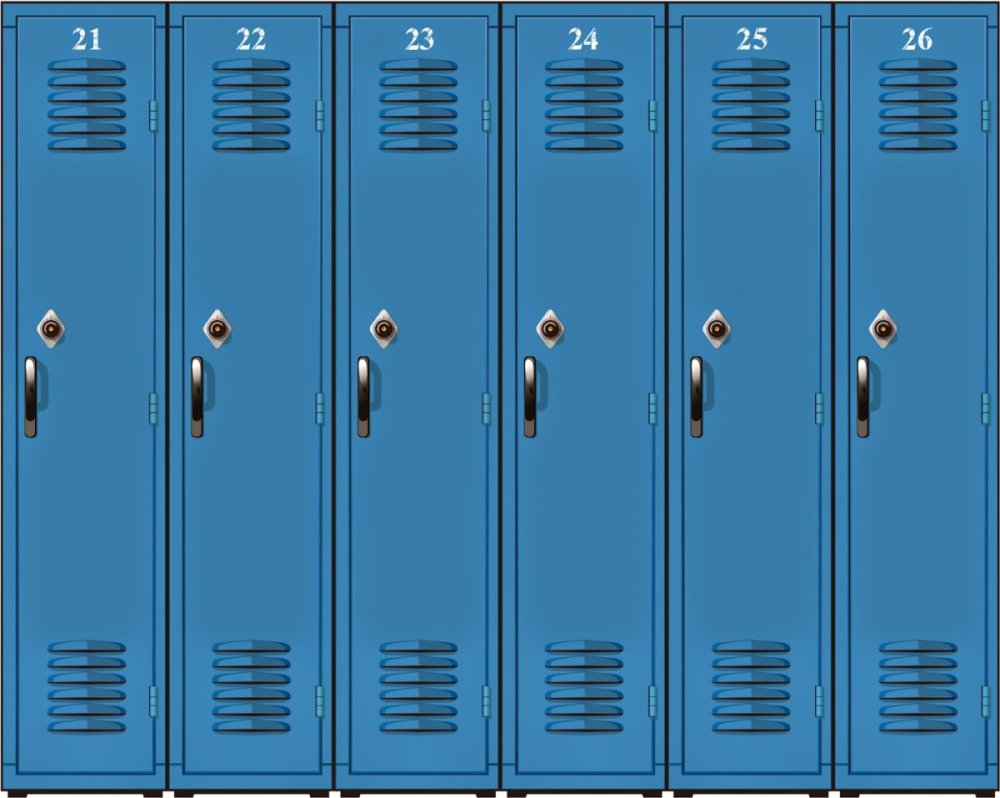 Фон шкафчики в школе