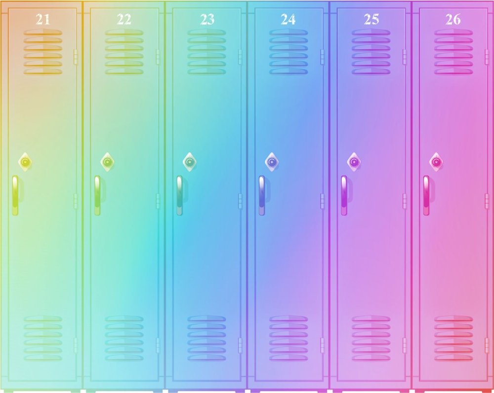 Школьные шкафчики