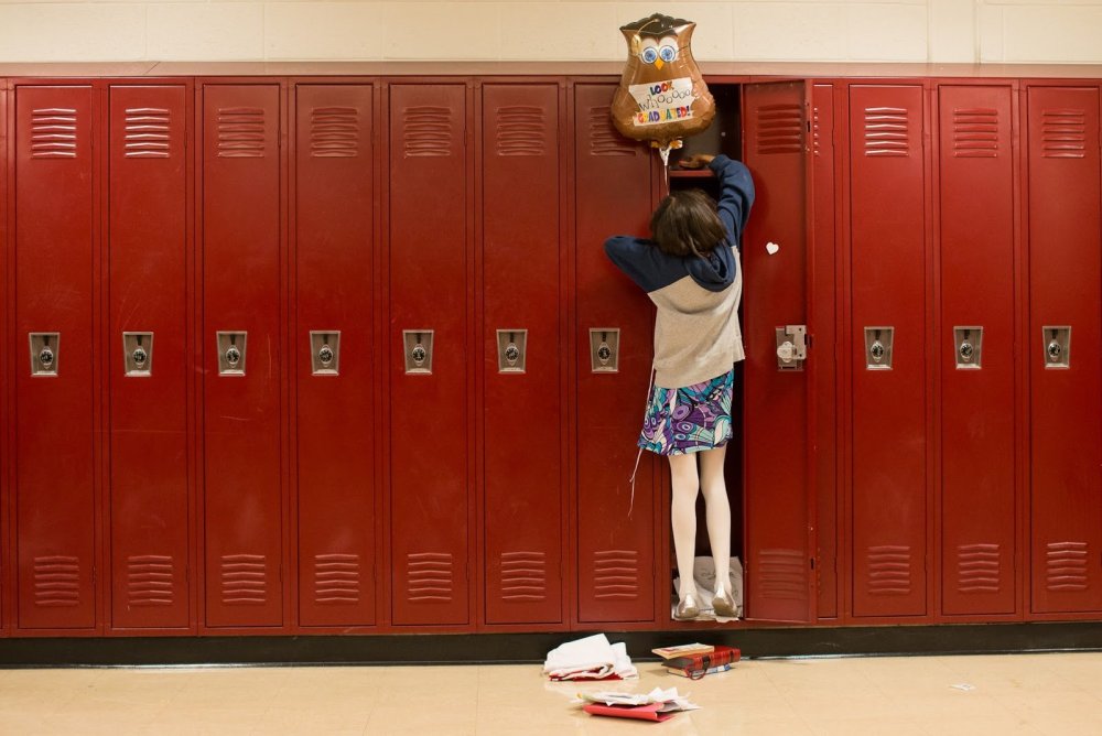 90210 Школьные шкафчики