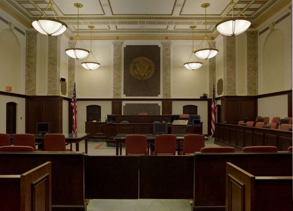 Зал суда США