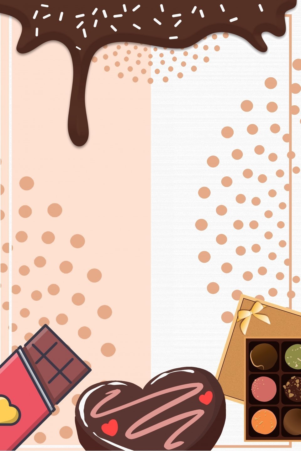 Фон шоколадки