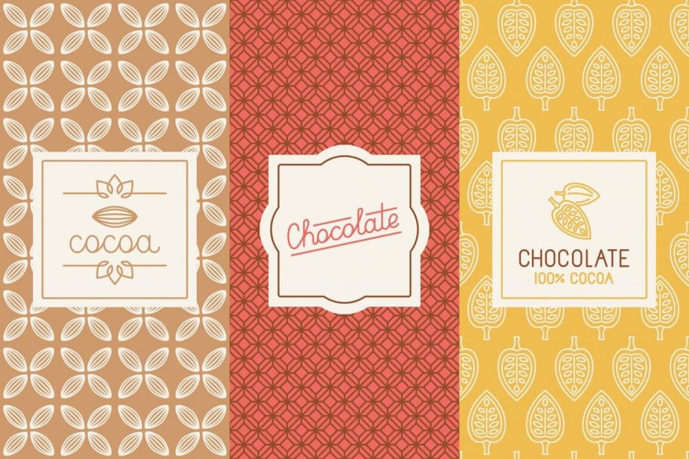 Узор для упаковки шоколада