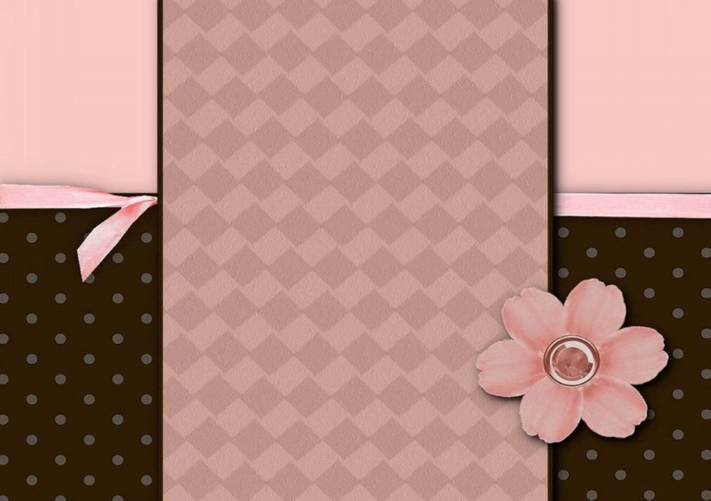 Скрапбукинг розовый