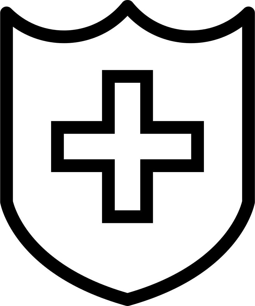 Медицинский крест и руки