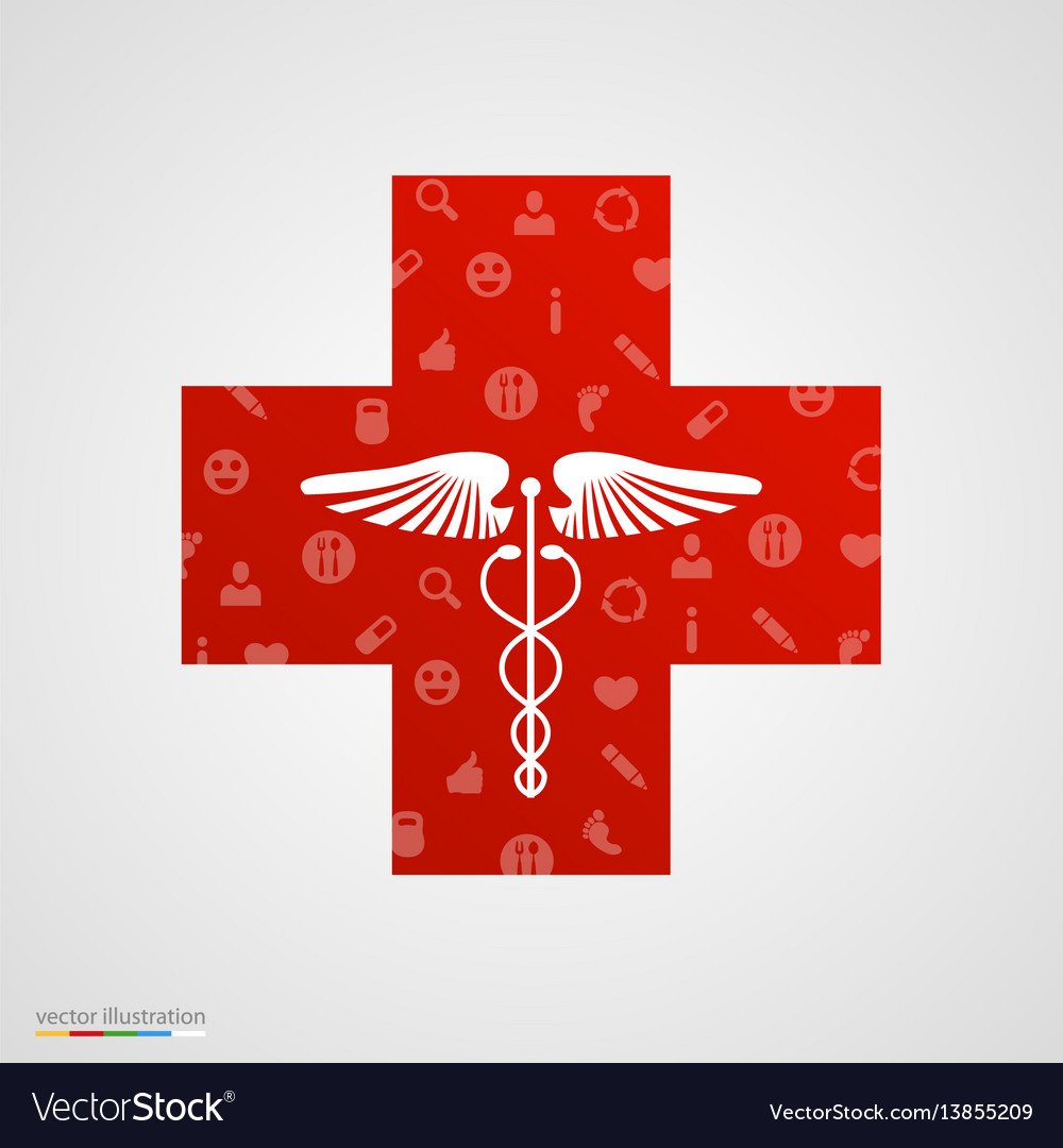 Крест медицинский креатив