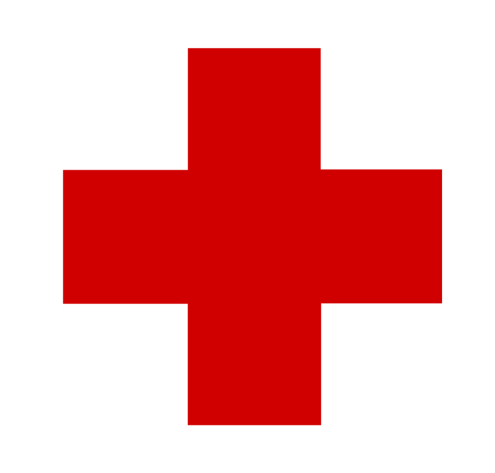 Красный крест иконка