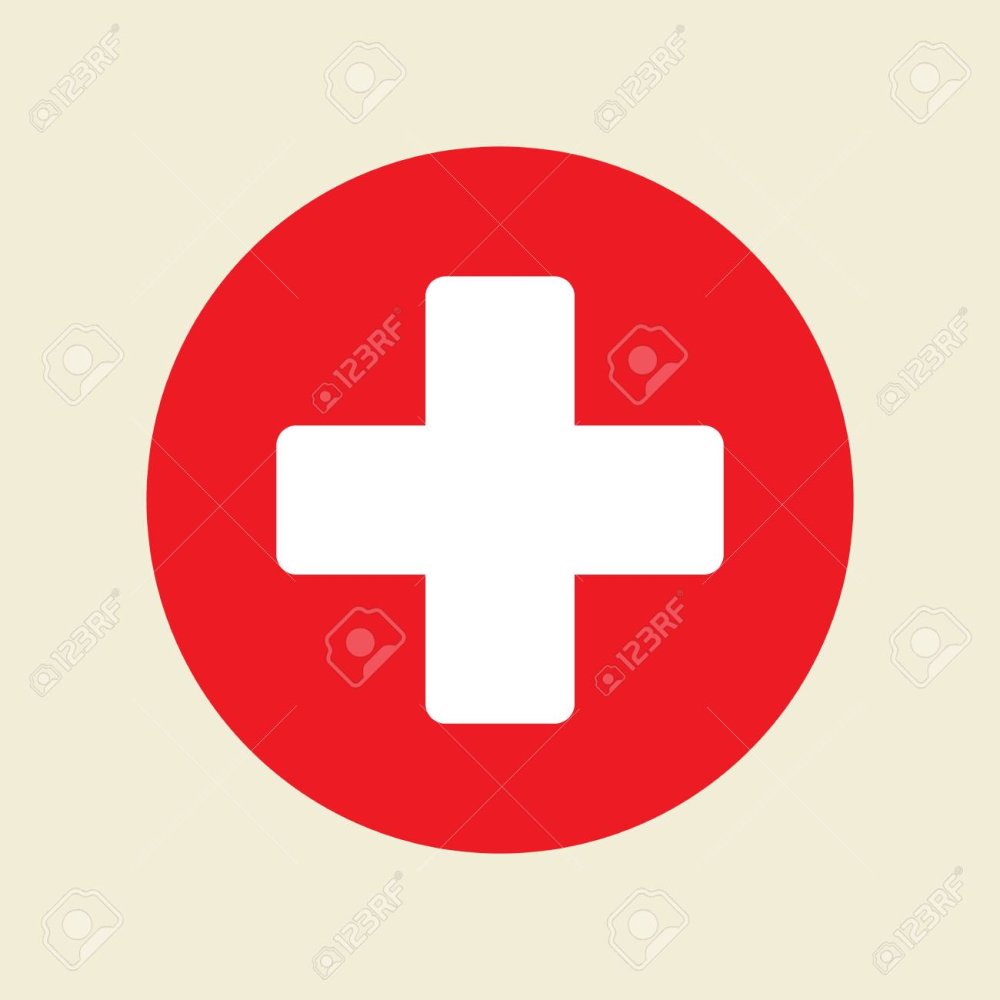 Медицинский знак шестиконечный крест