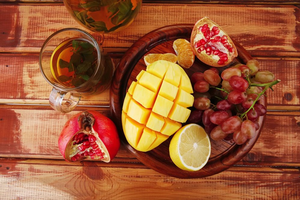 Чай с фруктами