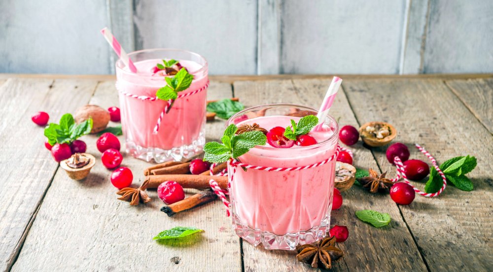 Клюквенный смузи