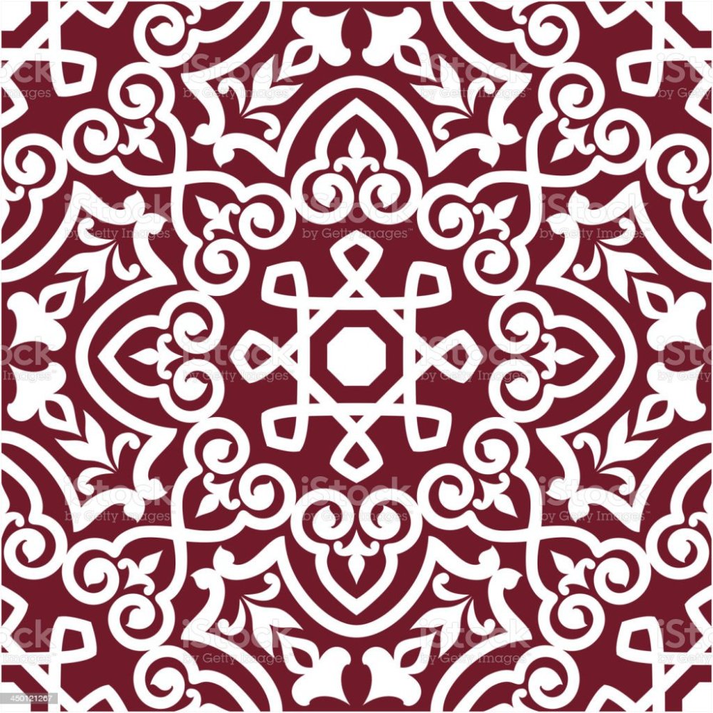 Иранский орнамент вектор